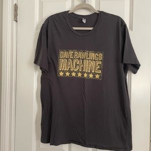 Dave Rawlings Machine Shirt Short Sleeve Black Unisex Size XL